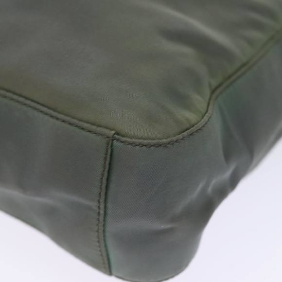 PRADA Shoulder Bag Nylon Green Auth bs14207 - Picture 16 of 16